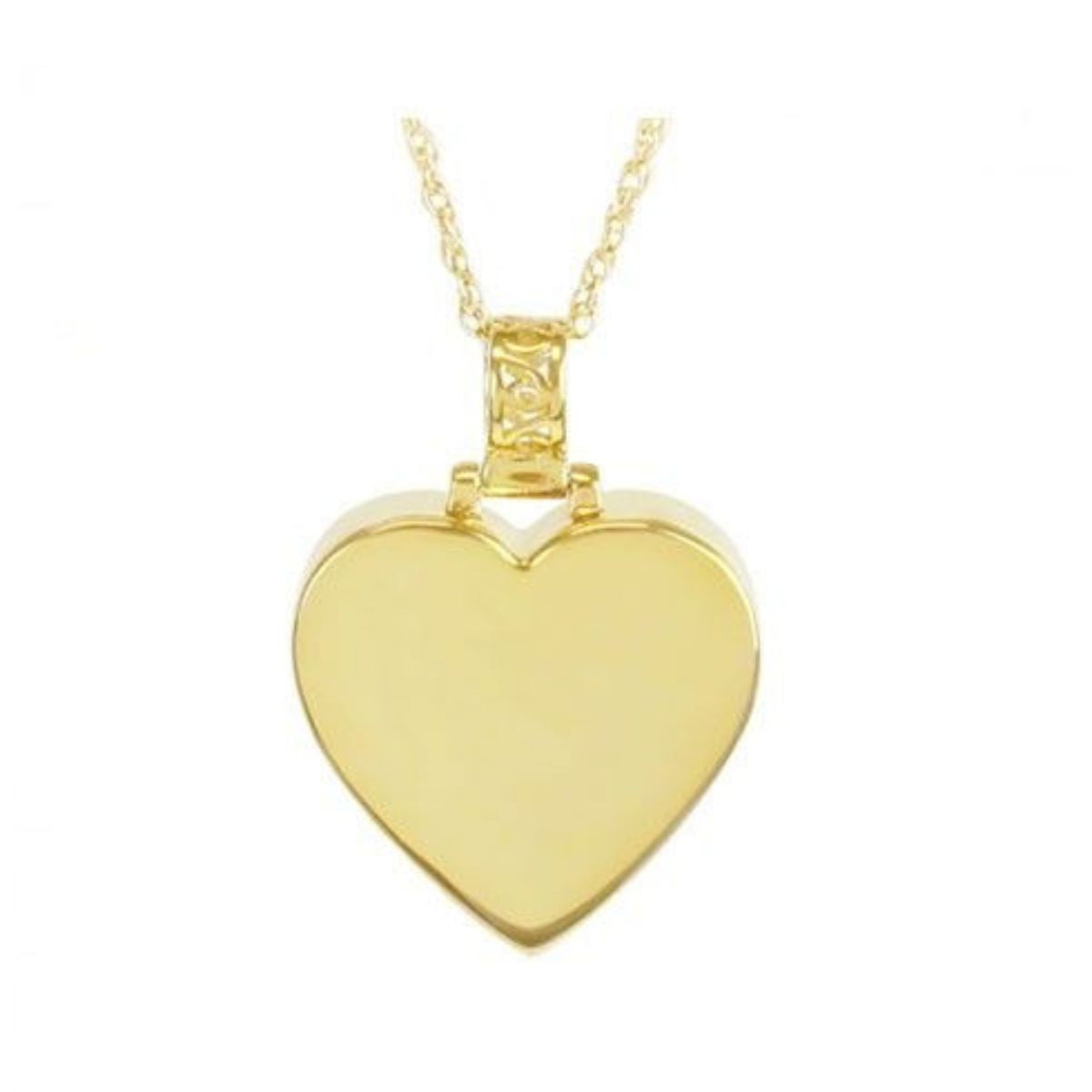 Impeccable Gold Steel Companion Heart
