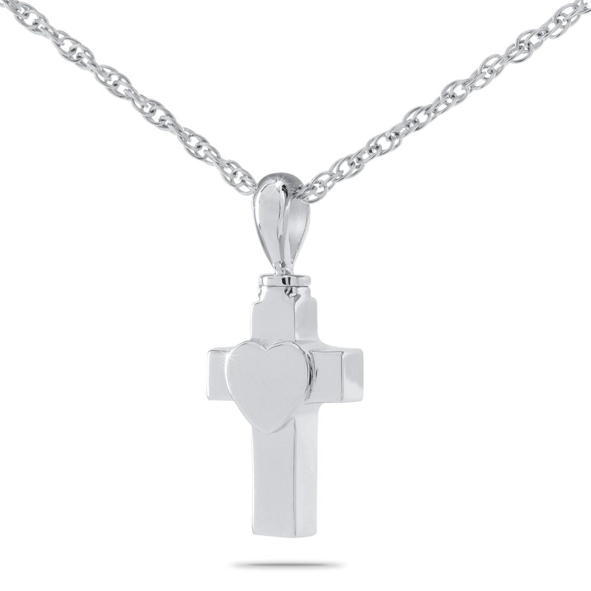 Loving Cross Steel Keepsake